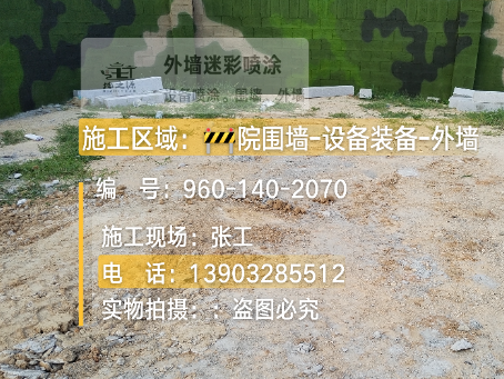 武隆迷彩漆喷涂方法（通用 + 数码专项